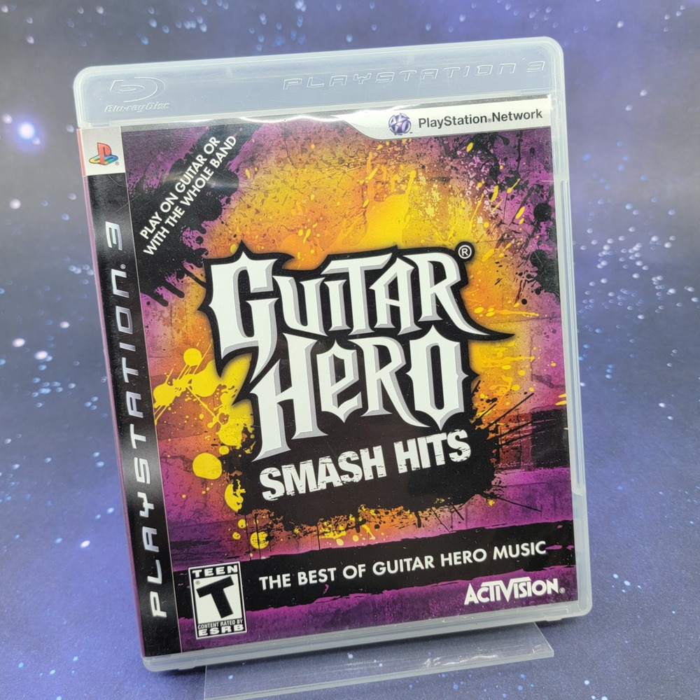 Guitar Hero Smash Hits PS3 PlayStation 3 Activision BLUS-30290 Complete CIB